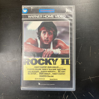 Rocky II - uusintaottelu VHS (VG+/VG+) -draama-